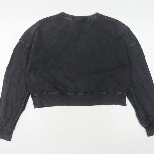 Clockhouse Women's Black Pullover Sweatshirt M