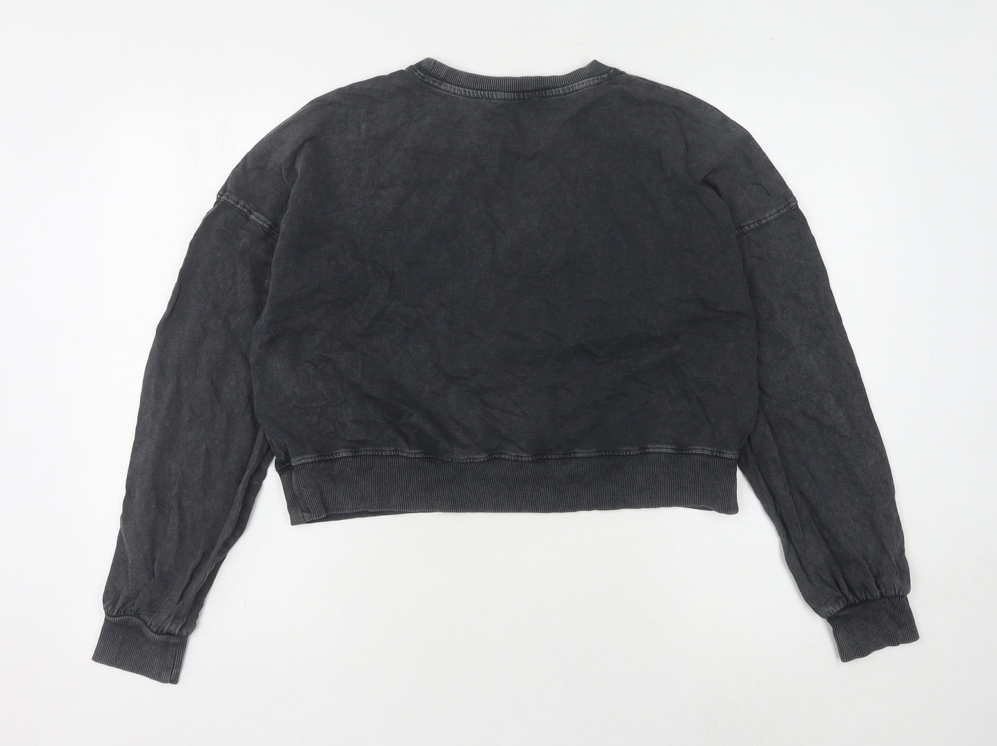 Clockhouse Women's Black Pullover Sweatshirt M