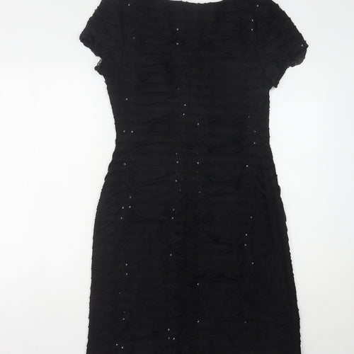 Connected Apparel Women's Black Dress - Size 8