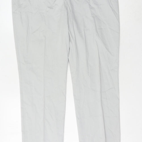 Marks and Spencer Ivory Women's Trousers Size 16