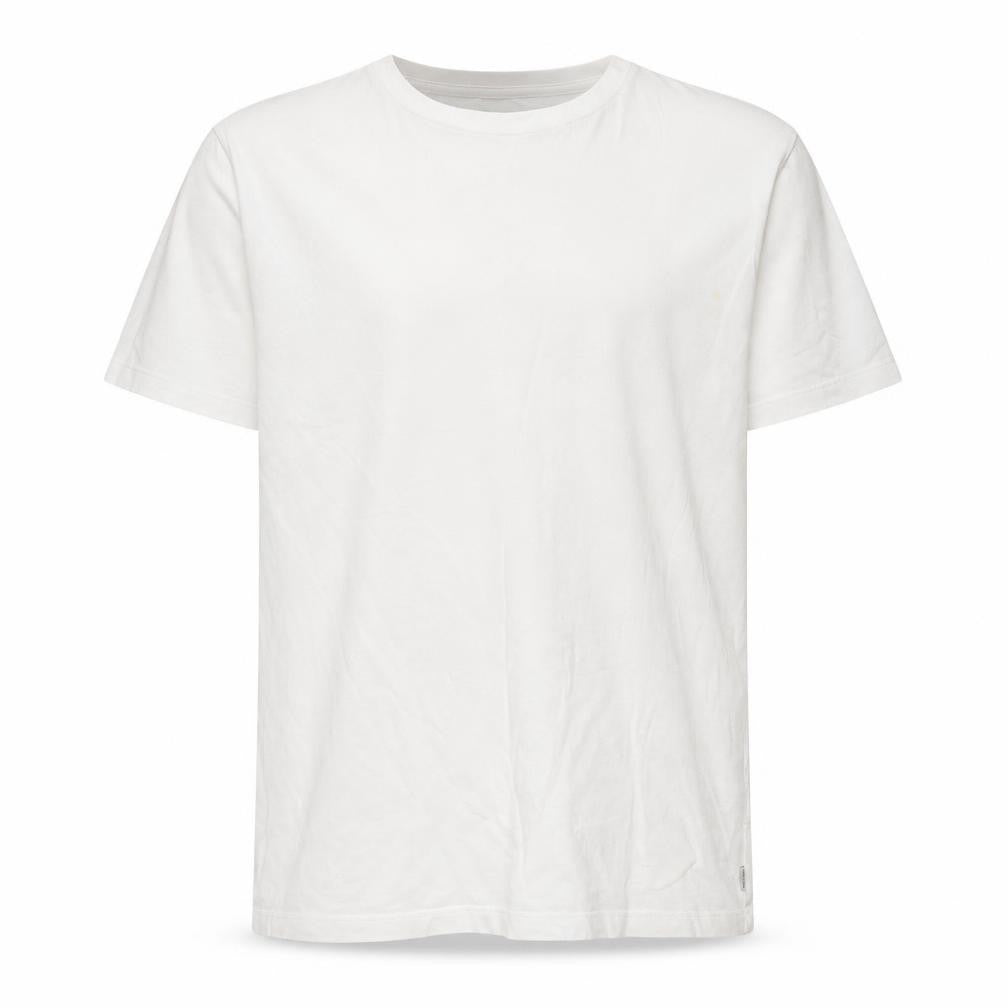 Front view of Jack & Jones White T-Shirt - Men's XL Essentials