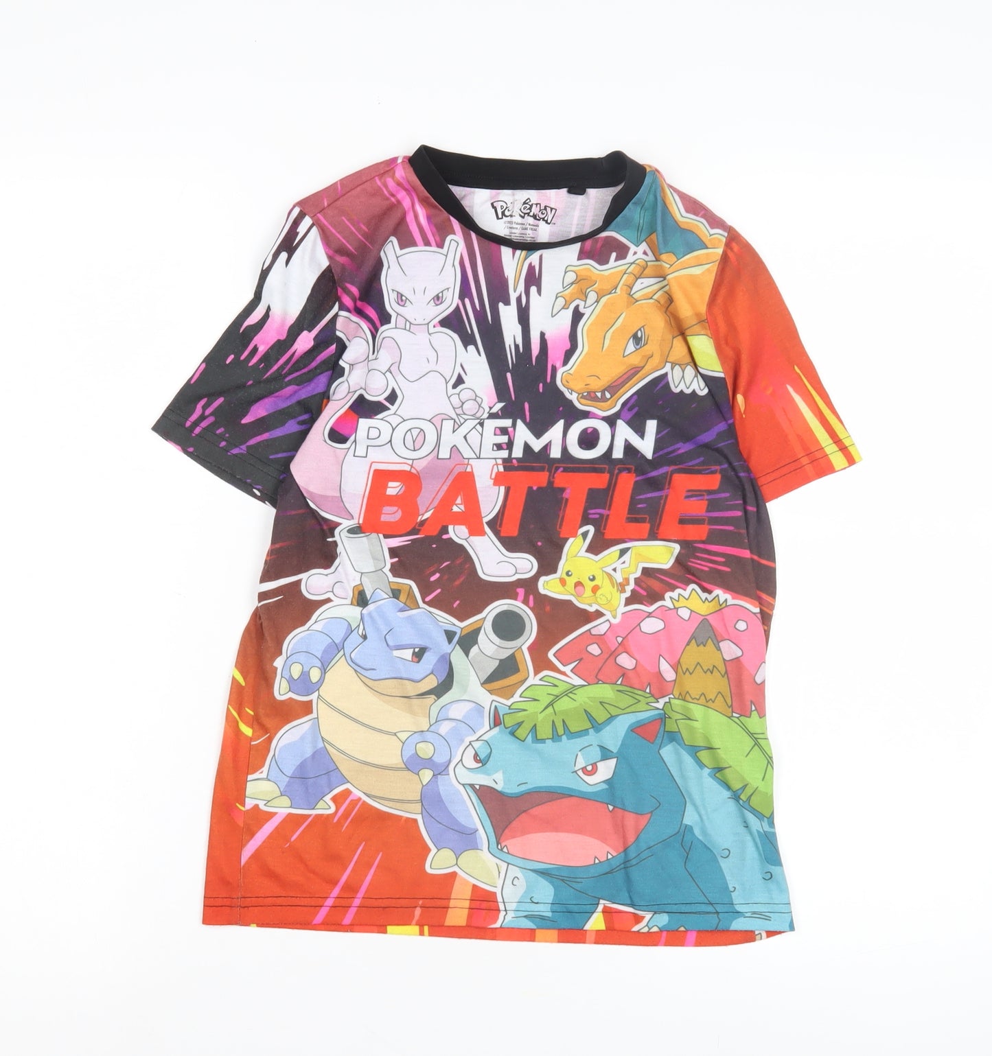 Pokémon Battle Boys Multicoloured T-Shirt - Size 9-10 Years