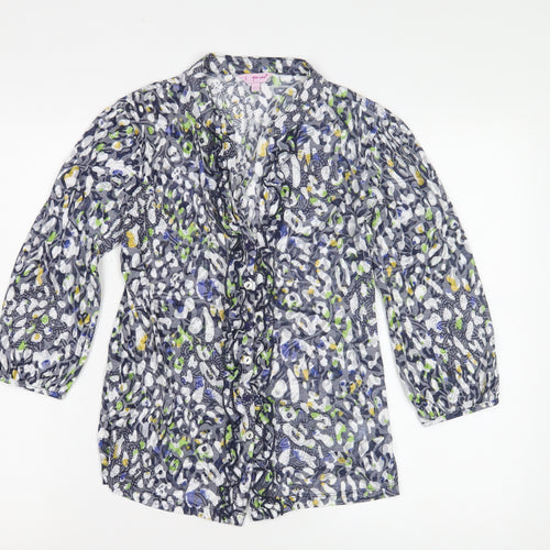 Marks and Spencer Women's Multicoloured Floral Blouse, Size 12