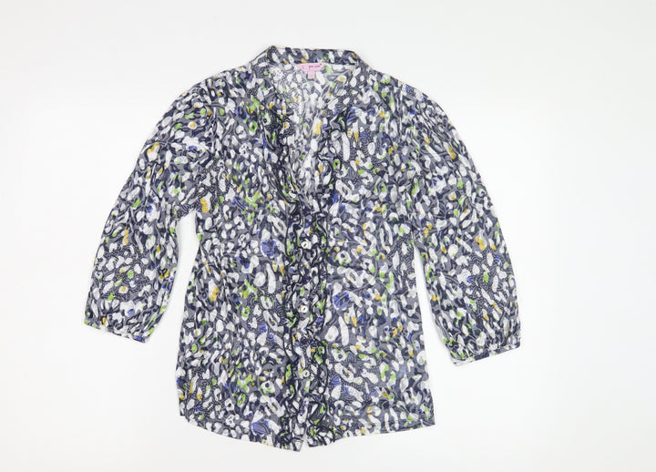 Marks and Spencer Women's Multicoloured Floral Blouse, Size 12