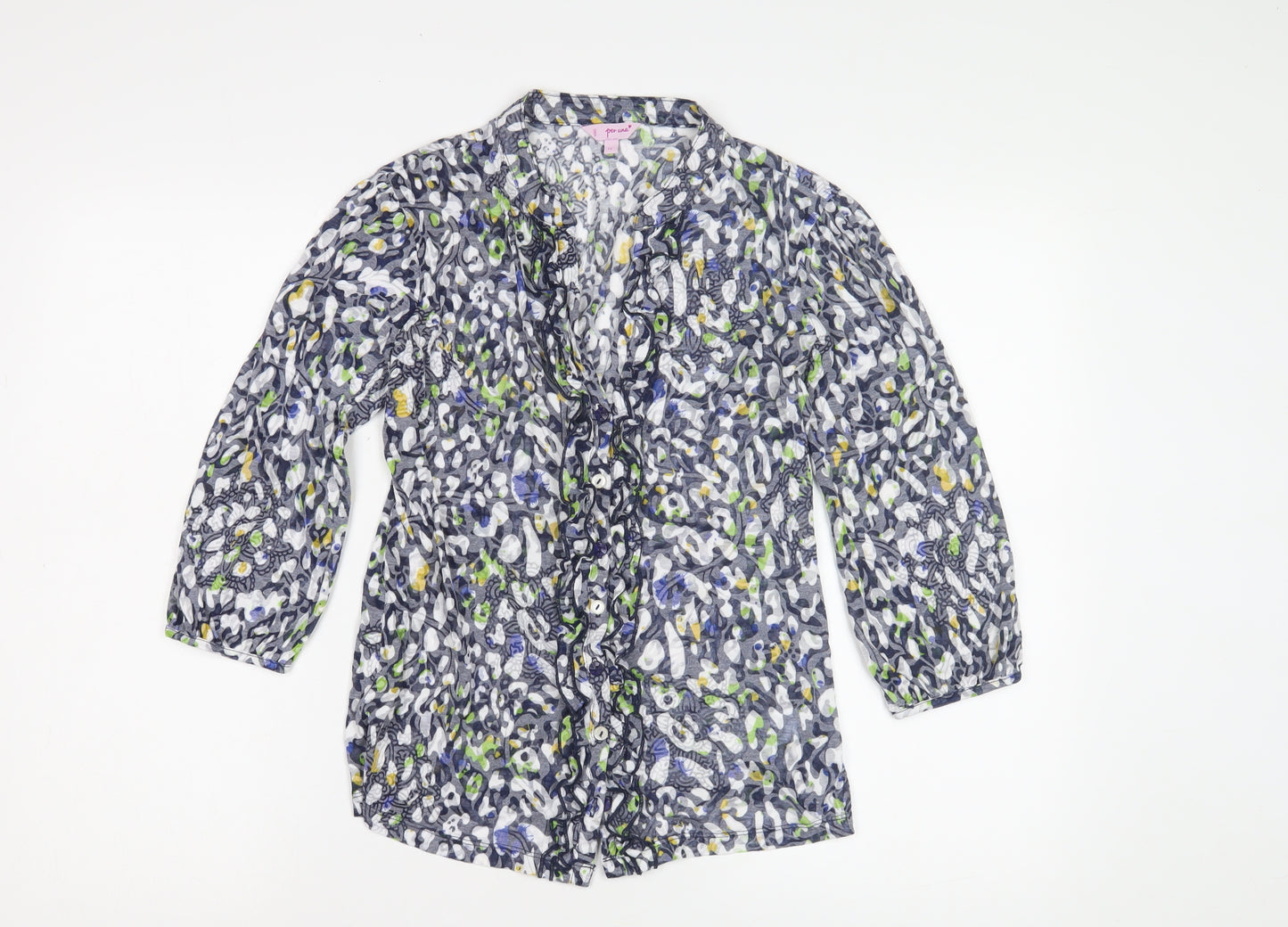 Marks and Spencer Women's Multicoloured Floral Blouse, Size 12