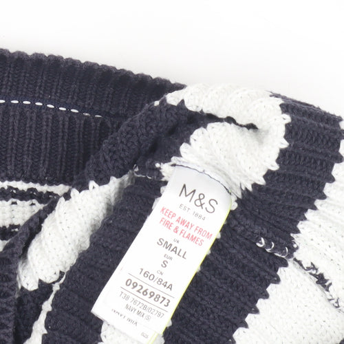 Marks and Spencer Women's Striped Pullover Jumper