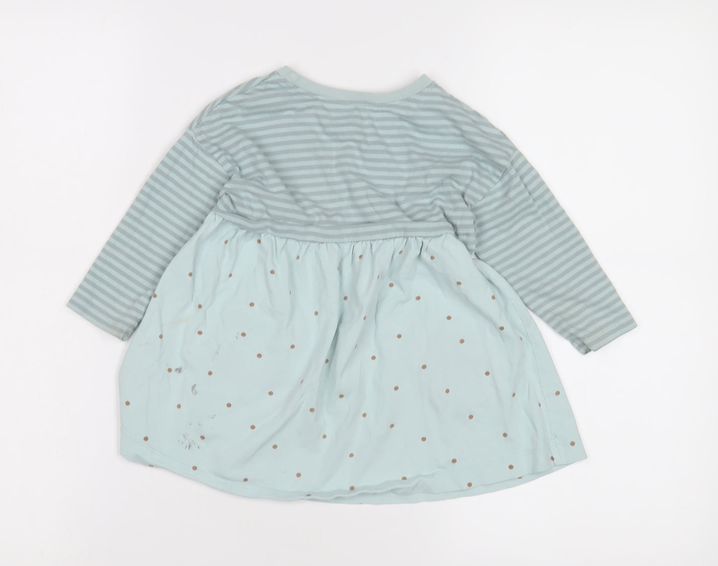 Next Unisex Baby Blue Animal Dress 12-18 Months