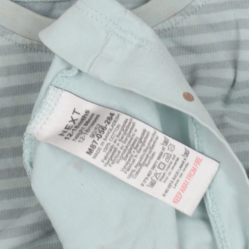 Next Unisex Baby Blue Animal Dress 12-18 Months