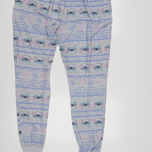 George Disney Women's Grey Stitch Pyjama Pants Size 16