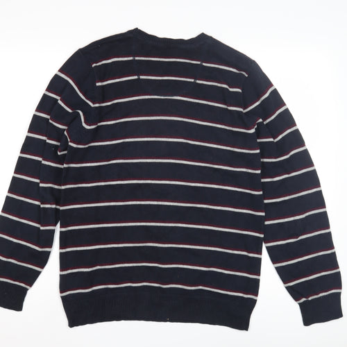 Marks and Spencer Men's Striped Pullover Jumper, Size S