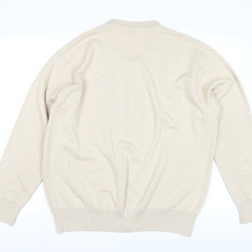 Abicci Collezione Men's Beige 2XL V-Neck Jumper
