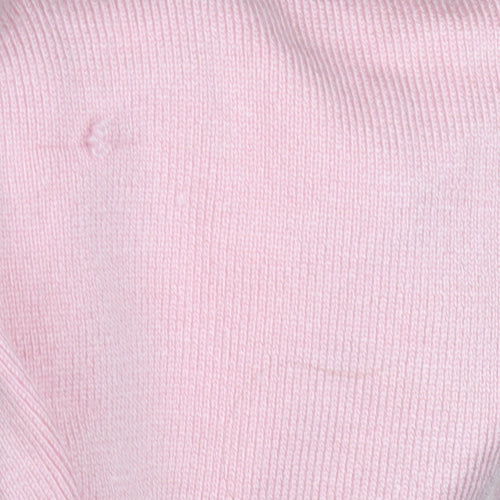 Bonmarché Women's Pink Heart Studded Pullover Jumper Size 12