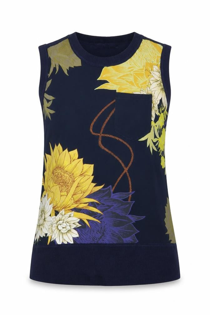 Front view of Next Women's Multicoloured Floral Tank Top, size 10
