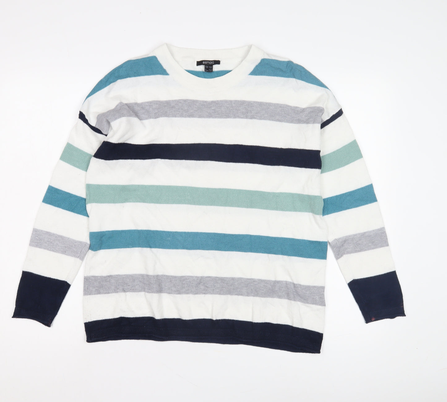Esmara Women's Striped Pullover Jumper L - Casual Knit Top