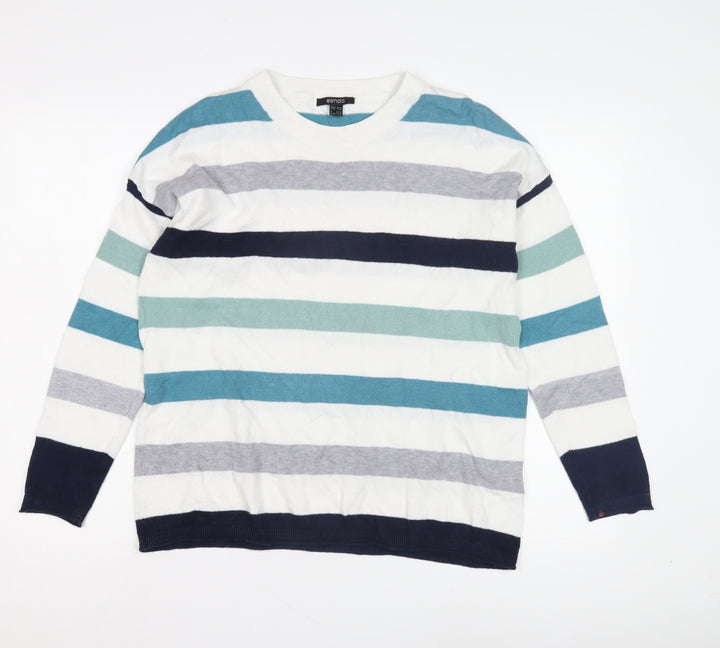 Esmara Women's Striped Pullover Jumper L - Casual Knit Top
