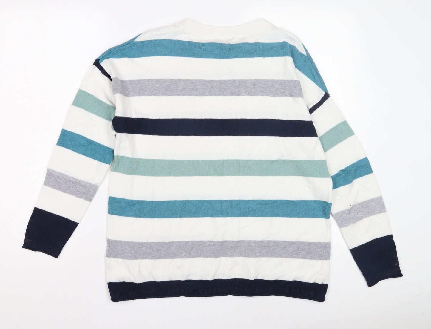 Esmara Women's Striped Pullover Jumper L - Casual Knit Top