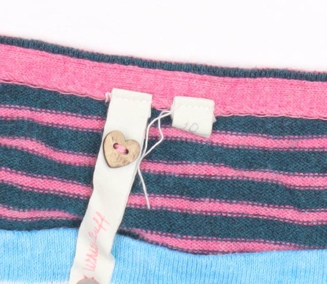 White Stuff Women's Multicoloured Tunic Jumper Size 10