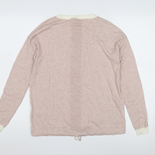 Next Women's Pink Crew Neck Jumper, Size 6