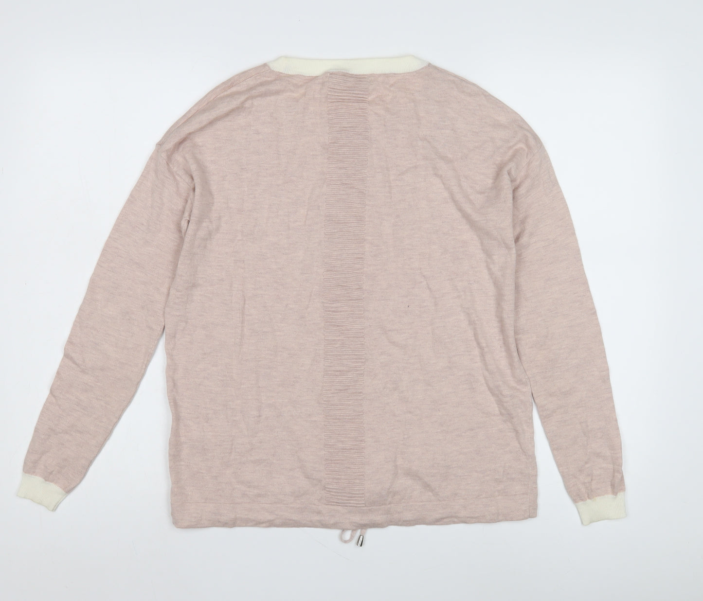 Next Women's Pink Crew Neck Jumper, Size 6