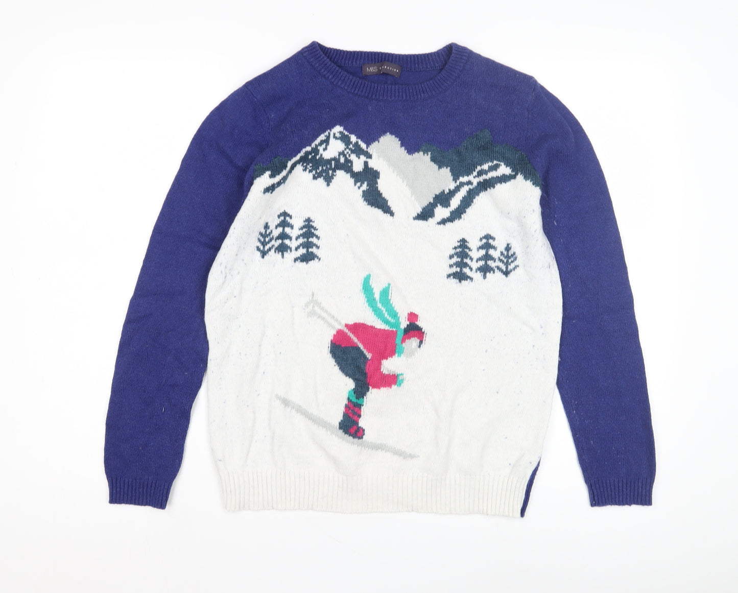 Marks and Spencer Women's Multicoloured Jumper Size 12