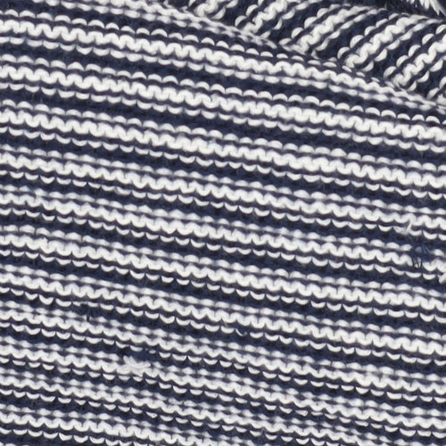 JDWilliams Women's Blue Striped Open Front Cardigan Size 20