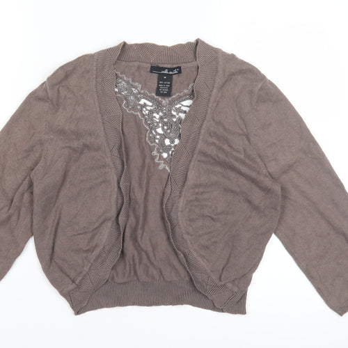 Willis Smith Women's Brown M Cardigan