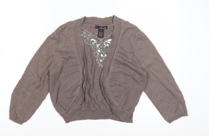 Willis Smith Women's Brown M Cardigan