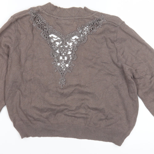 Willis Smith Women's Brown M Cardigan