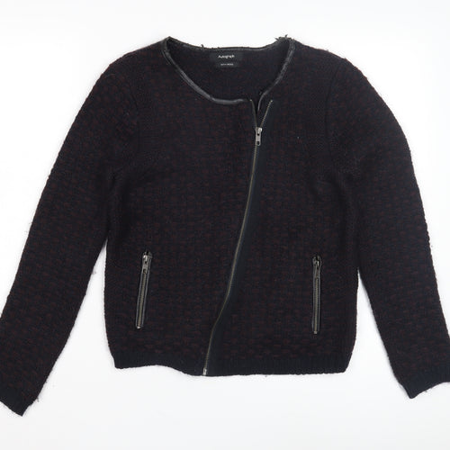 Marks and Spencer Women's Wool Blend Biker Jacket