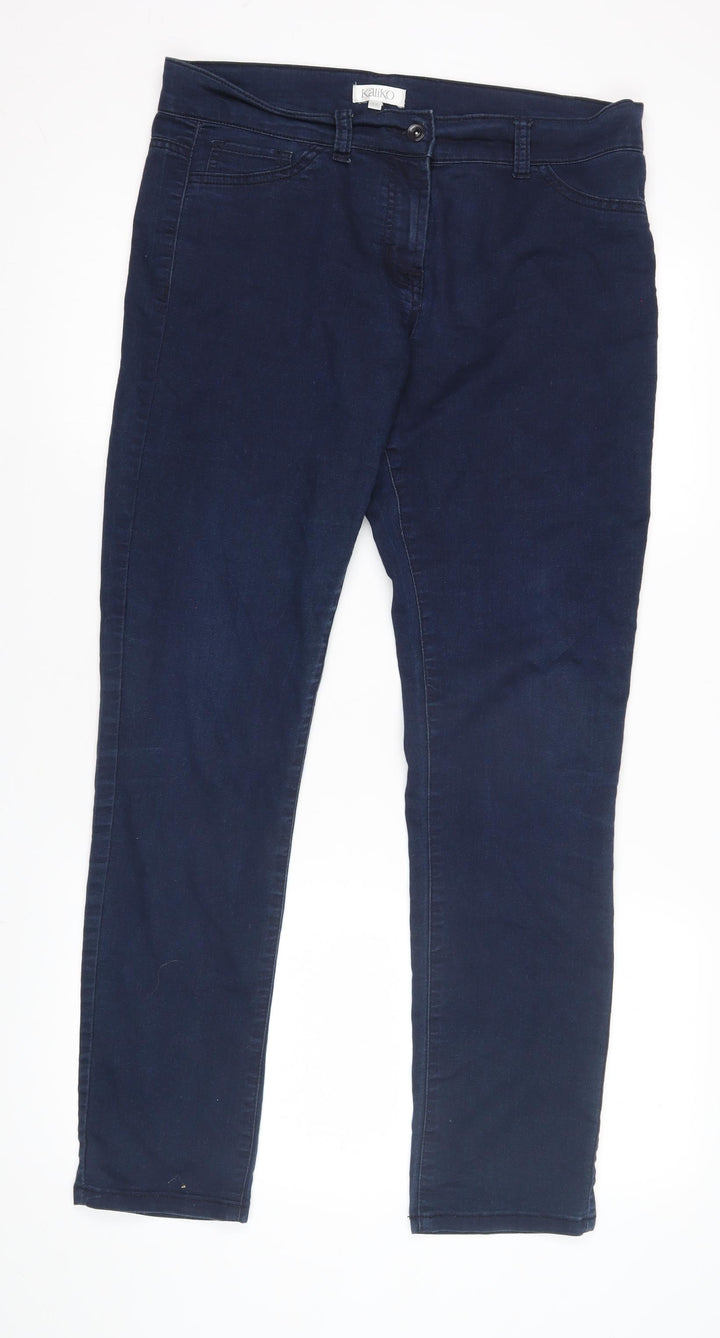 Kaliko Women's Blue Skinny Jeans Size 14