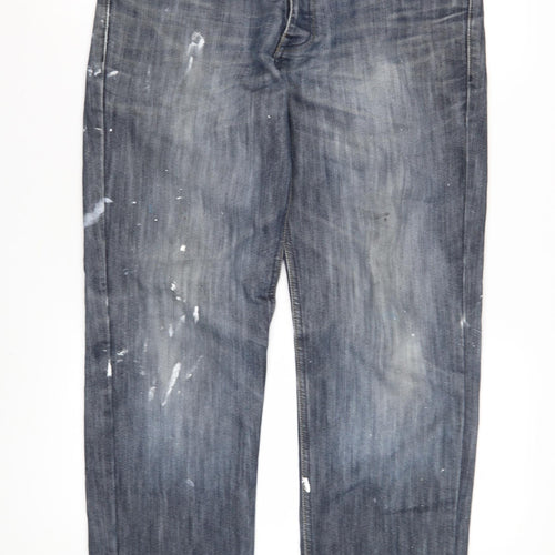 Next Men's Blue Straight Jeans 30 S Regular Fit