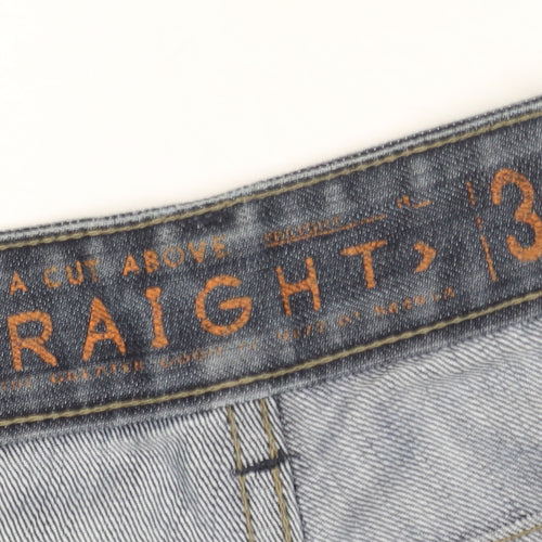 Next Men's Blue Straight Jeans 30 S Regular Fit