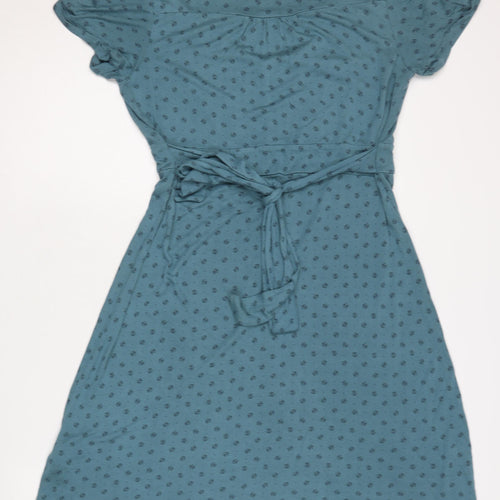 Fat Face Women's Blue A-Line Dress, Size 14