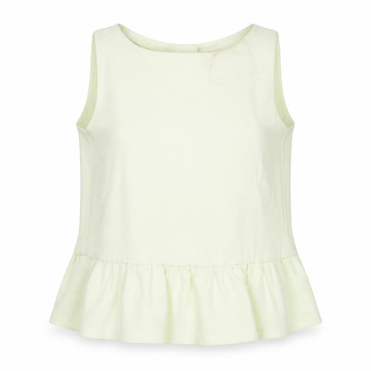 Front view of French Connection women’s ivory blouse, size UK 12