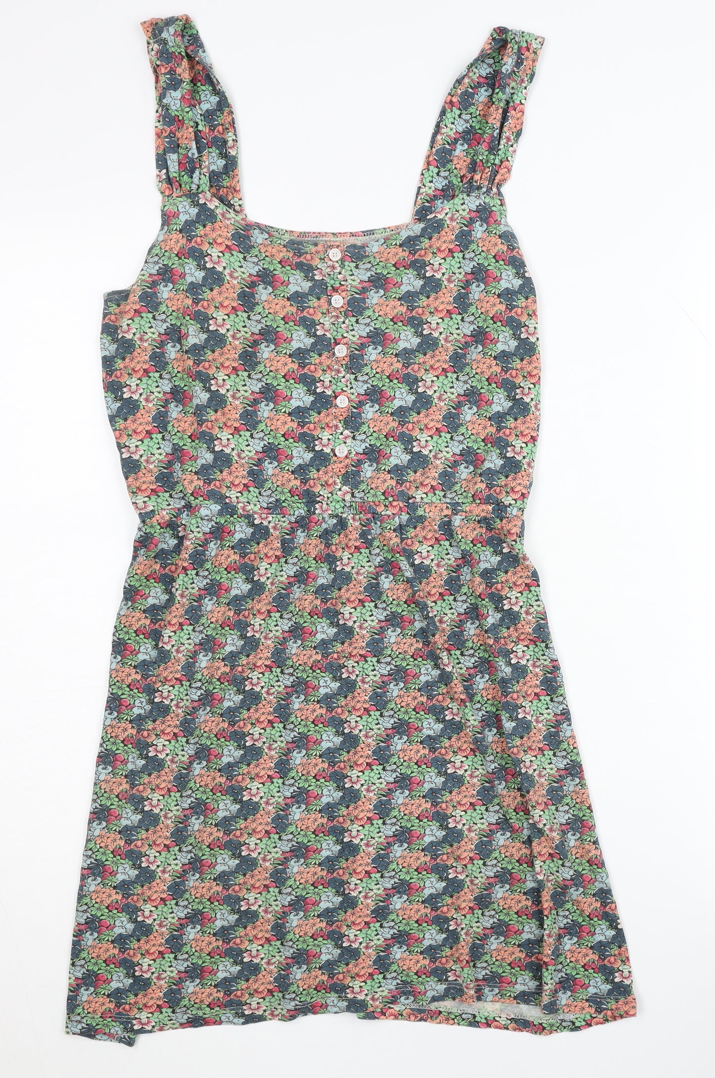 Springfield Women's Multicoloured Floral Dress L