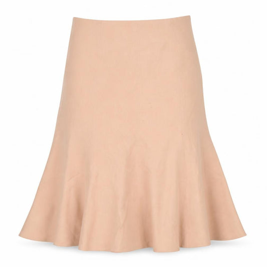 Front view of Artigiano Women's Beige, size 12, Skirt