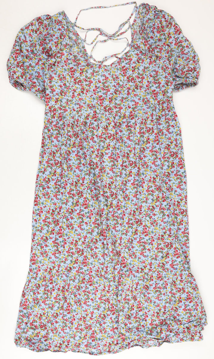 ASOS Design Women's Multicoloured Petite Floral Dress