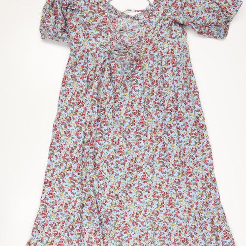 ASOS Design Women's Multicoloured Petite Floral Dress