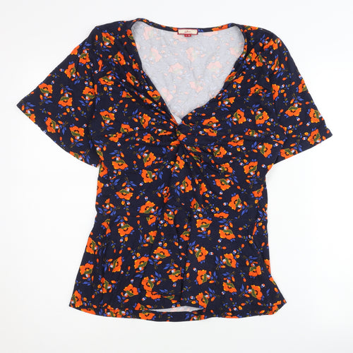 Joe Browns Women's Multicoloured Floral Blouse Size 14