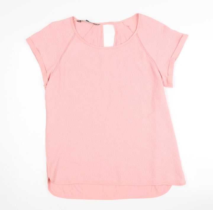 Principles Women's Pink Round Neck T-Shirt Size 14
