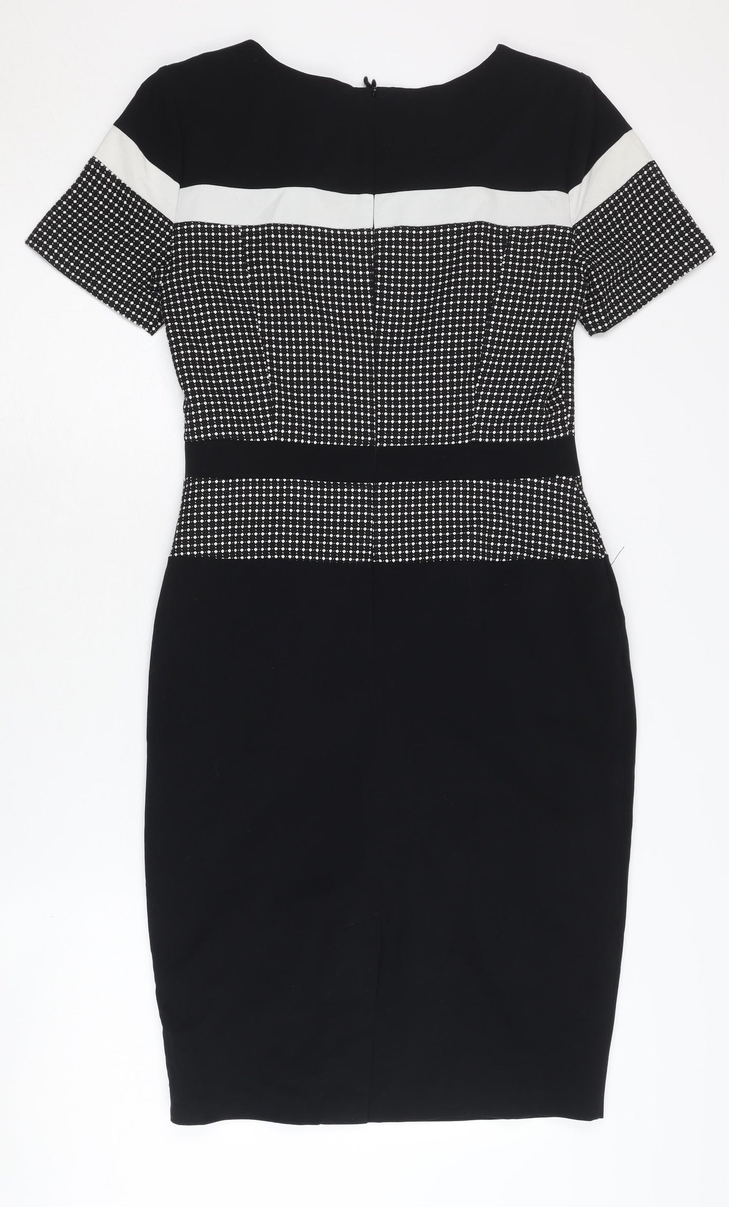 Marks and Spencer Women's Black Sheath Dress, Size 8