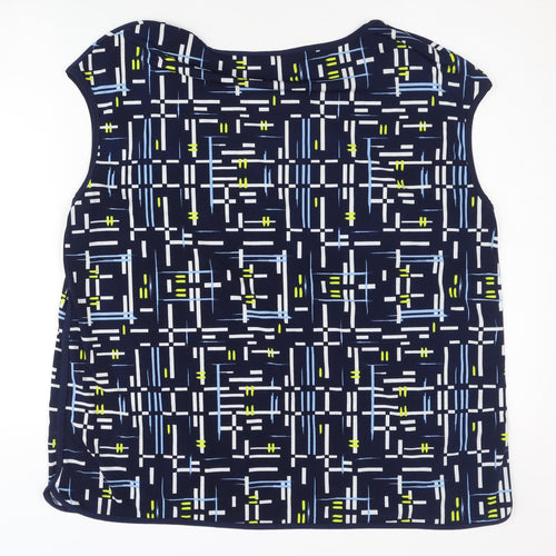 Dunnes Women's Geometric Print Tank Top Size 20