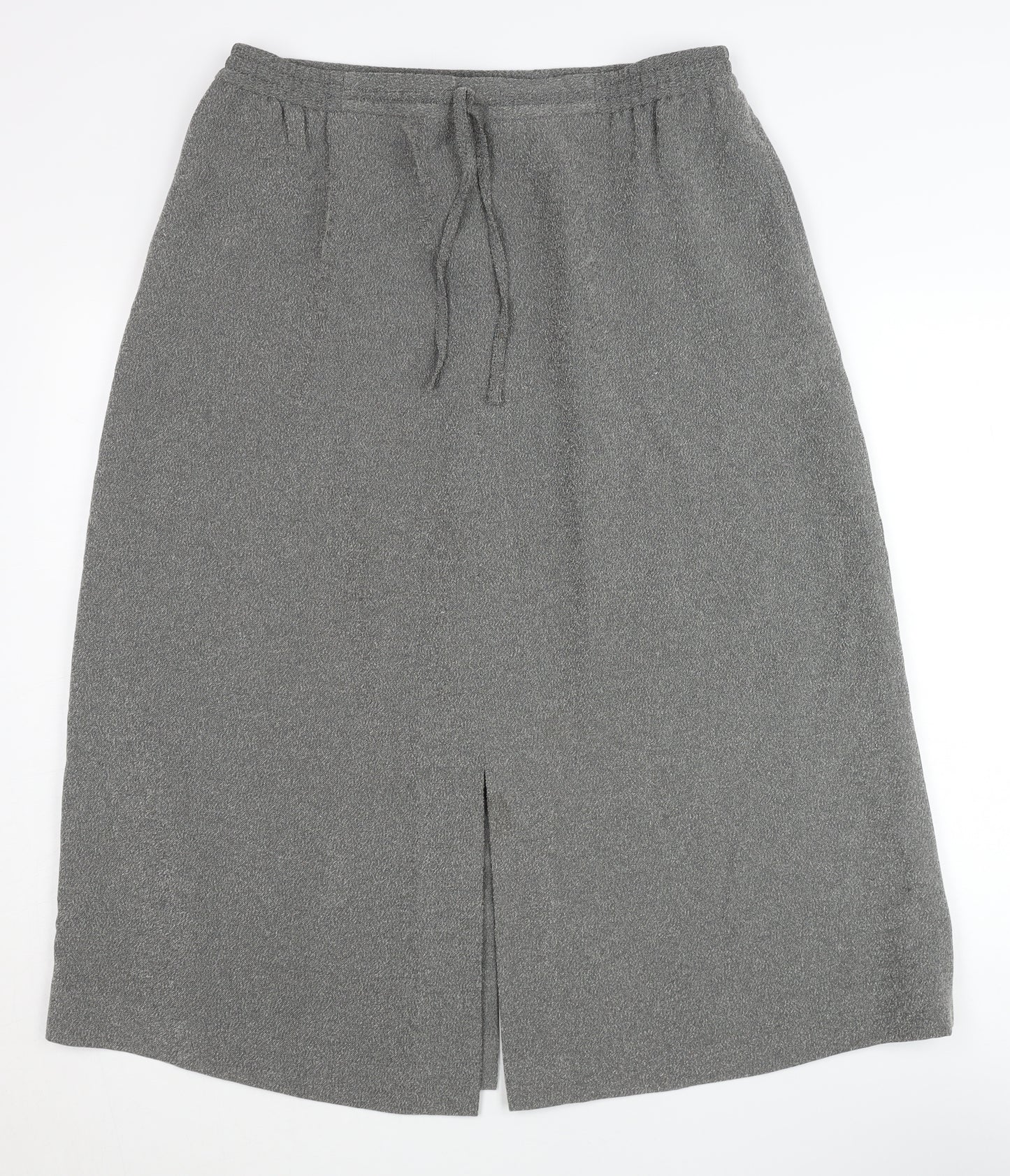 Viyella Women's Grey Skirt, Size 14, Petite Fit