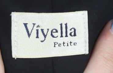 Viyella Women's Grey Skirt, Size 14, Petite Fit