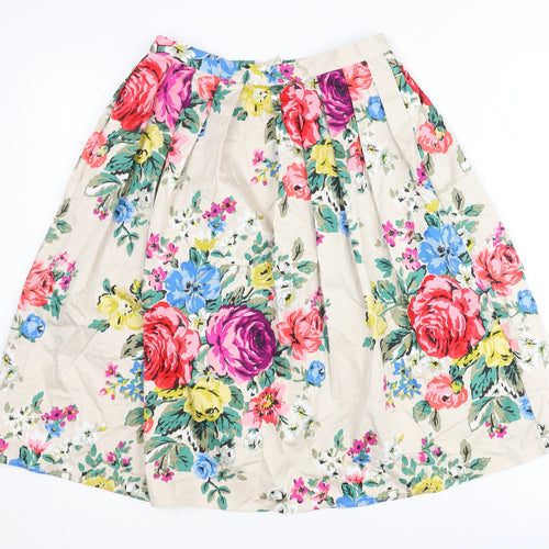 Cath Kidston Women’s Multicoloured Floral Skirt Size 8