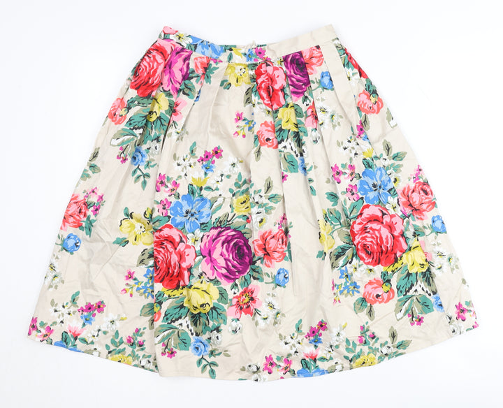 Cath Kidston Women’s Multicoloured Floral Skirt Size 8