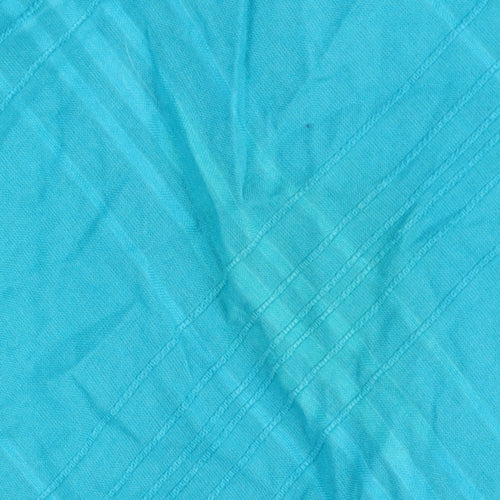Marks and Spencer Women's Blue A-Line Long Skirt, Size 14