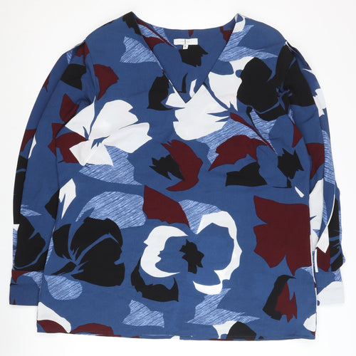 Jasper Conran Women's Multicoloured Floral Blouse Size 18