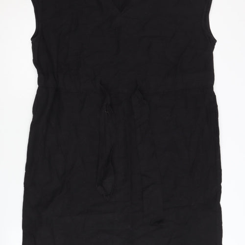 Julipa Women's Black Sleeveless Dress, Size 14