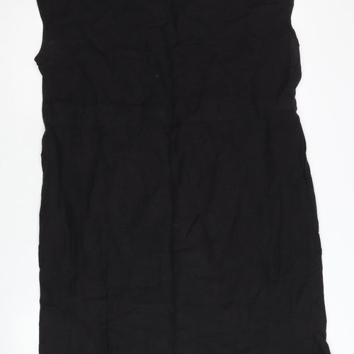 Julipa Women's Black Sleeveless Dress, Size 14